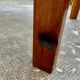 Mahogany farmhouse table 1950