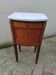 Antique vintage Louis XVI bedside table