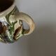 Glazed earthenware jug mixed clays Provence 1960