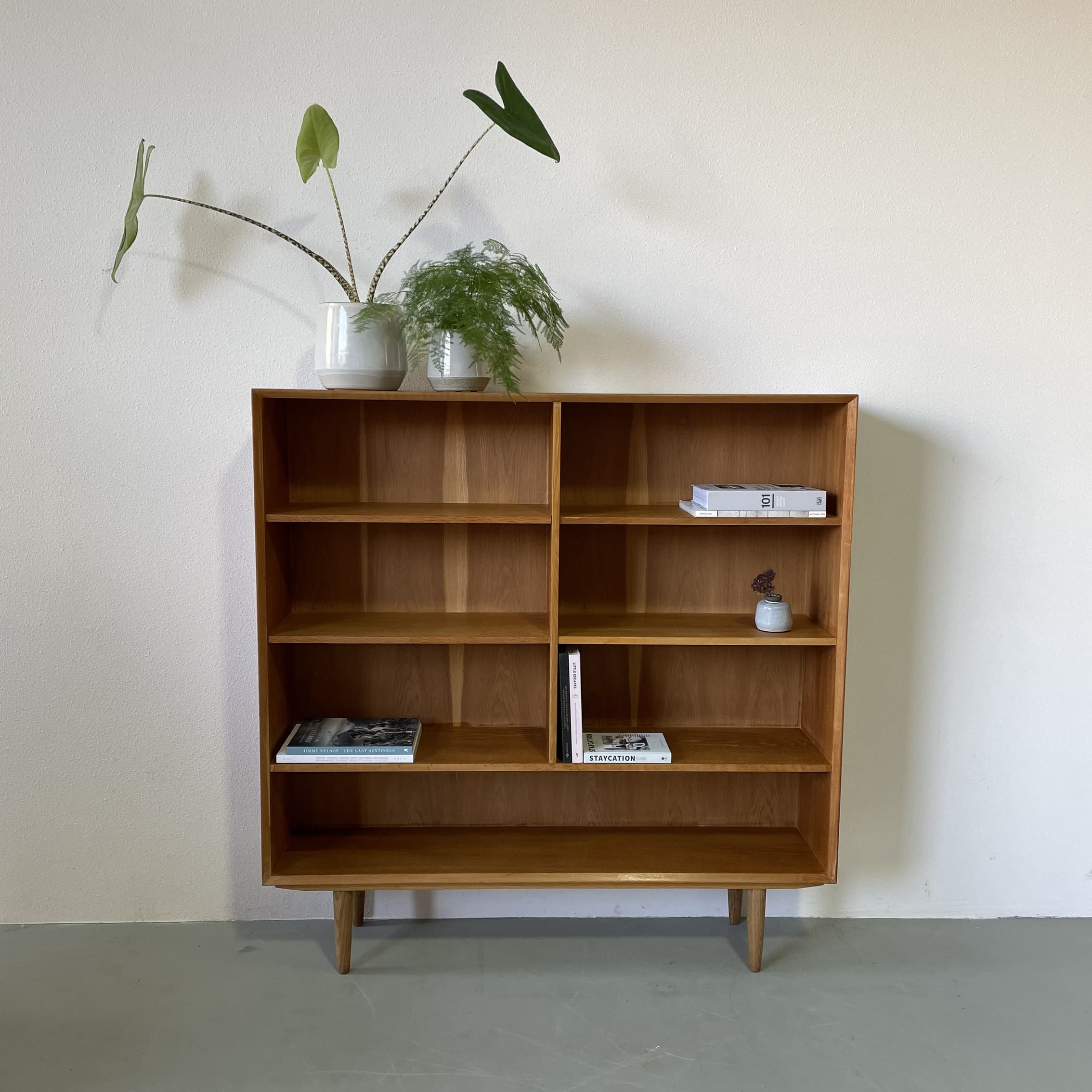 Bibliothèque danoise chêne