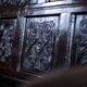 Antique Renaissance Revival Oak Bench, 1890s