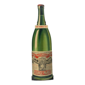 Publicité cartonnée - eau