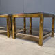 Pair of side tables by Jean Charles, 1970s