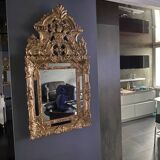 Regency beaded mirror