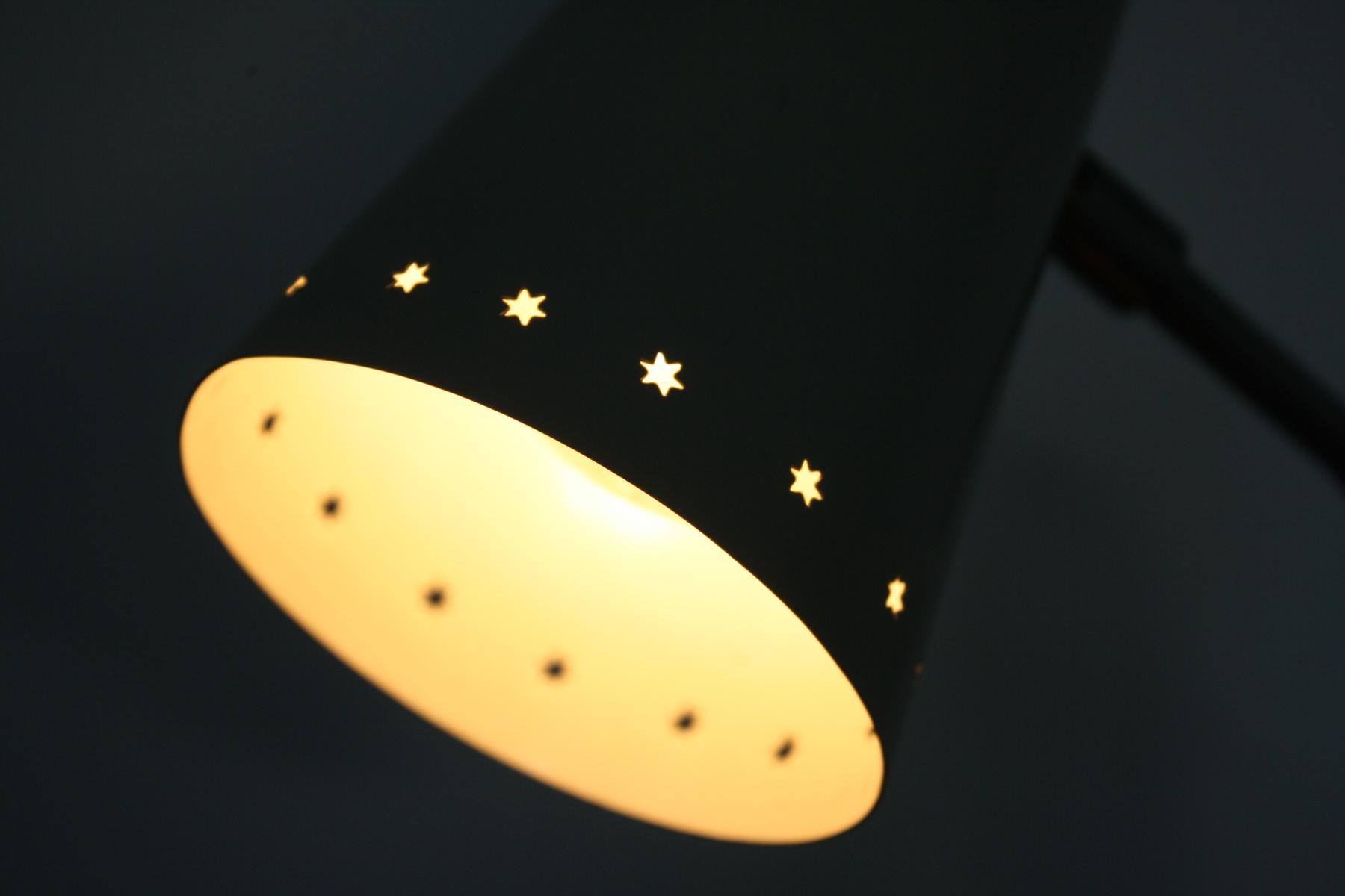 Mid century modern french table lamp