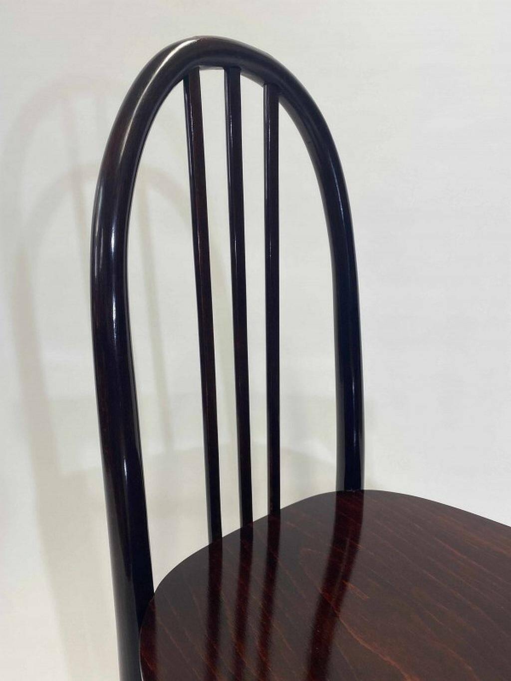Pair of Secession chairs Josef Hoffmann no.637 Ex. by Thonet