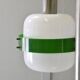 Suspended lamps in white and coloured plastic by Stilnovo, 1960s, set of 5.