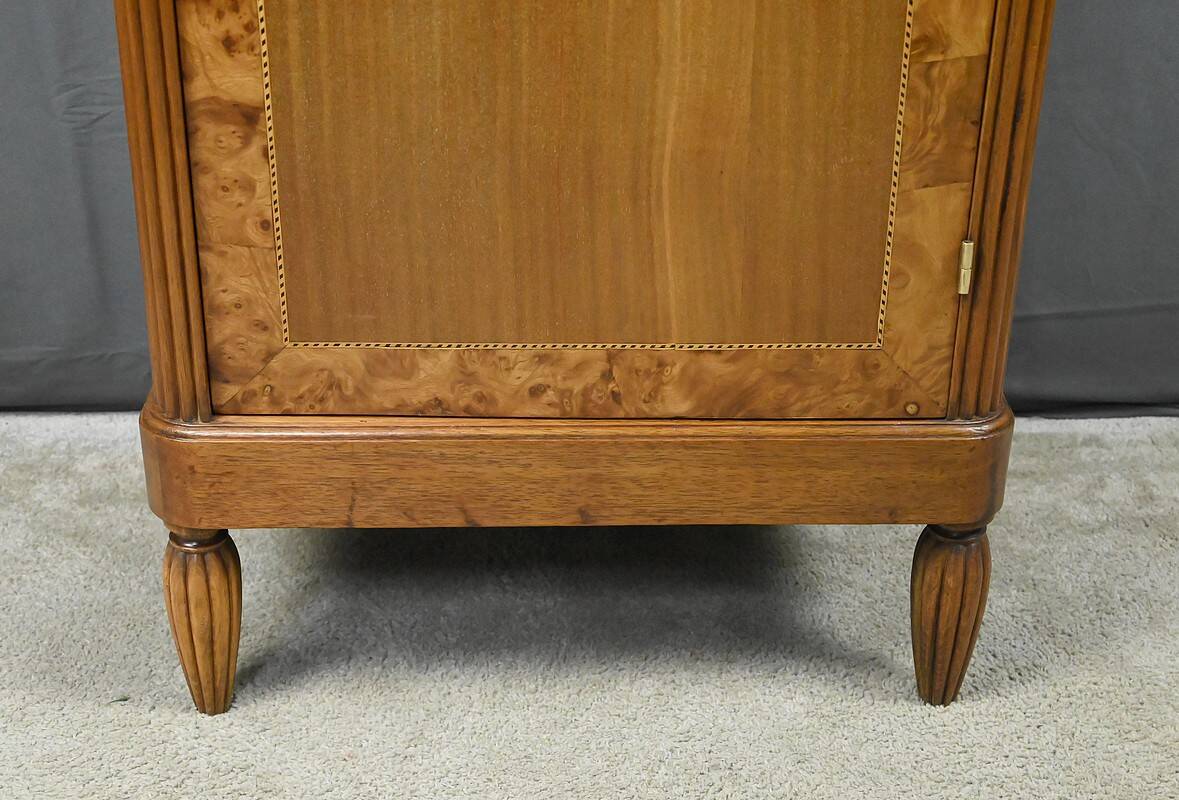 Furniture made of thuya burl and mahogany, Art Deco period – early 20th century.