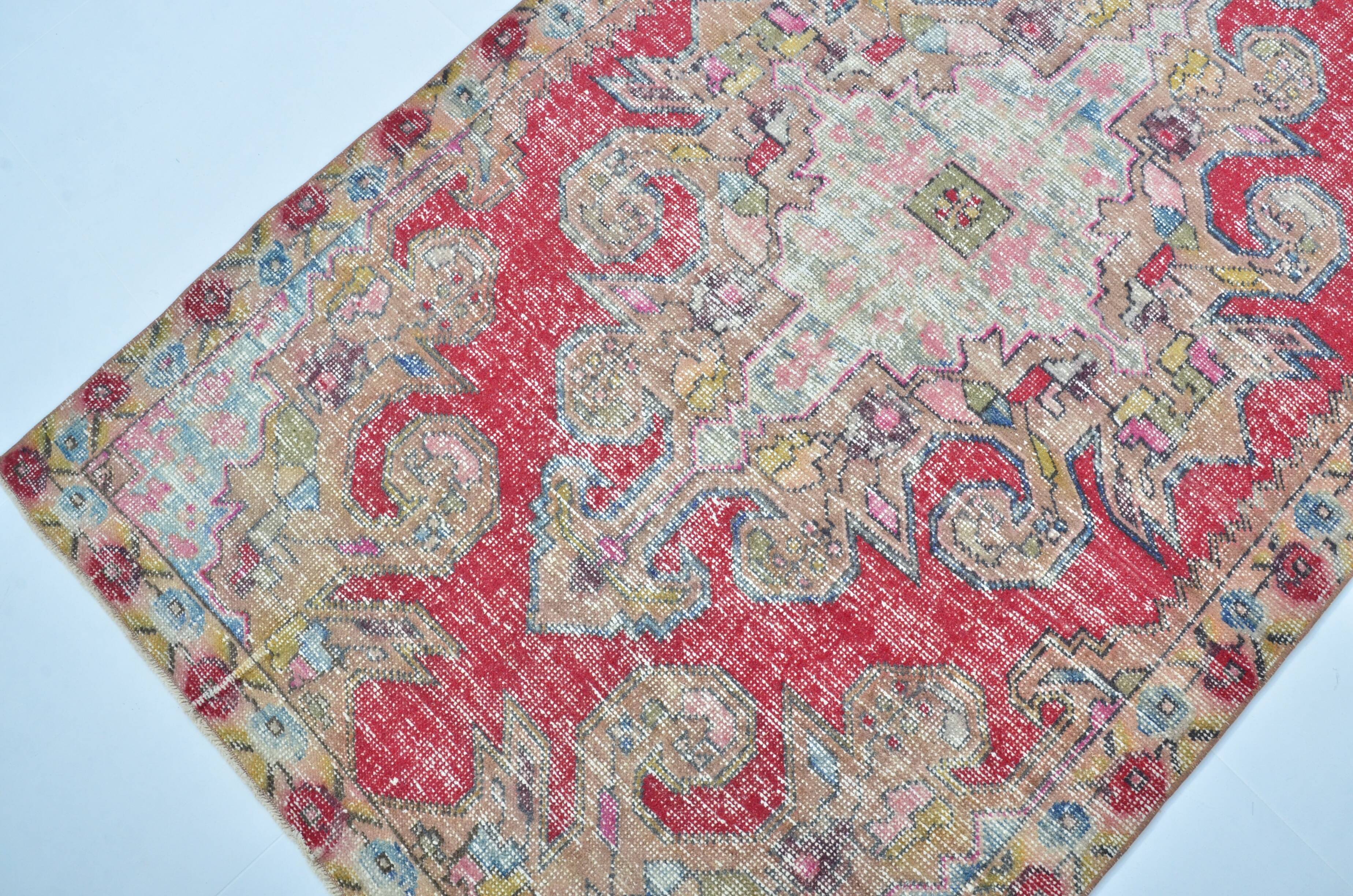 Oushak Geometric Vintage Carpet sku 3132