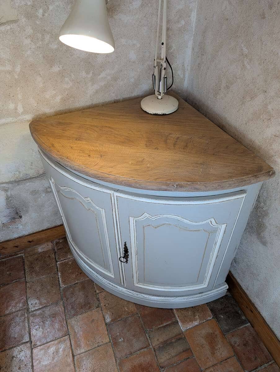 Antique corner cabinet