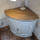 Antique corner cabinet