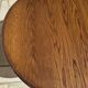 Petite table vigneronne ronde rabatable