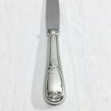 49-piece cutlery set in Louis XV silver-plated metal