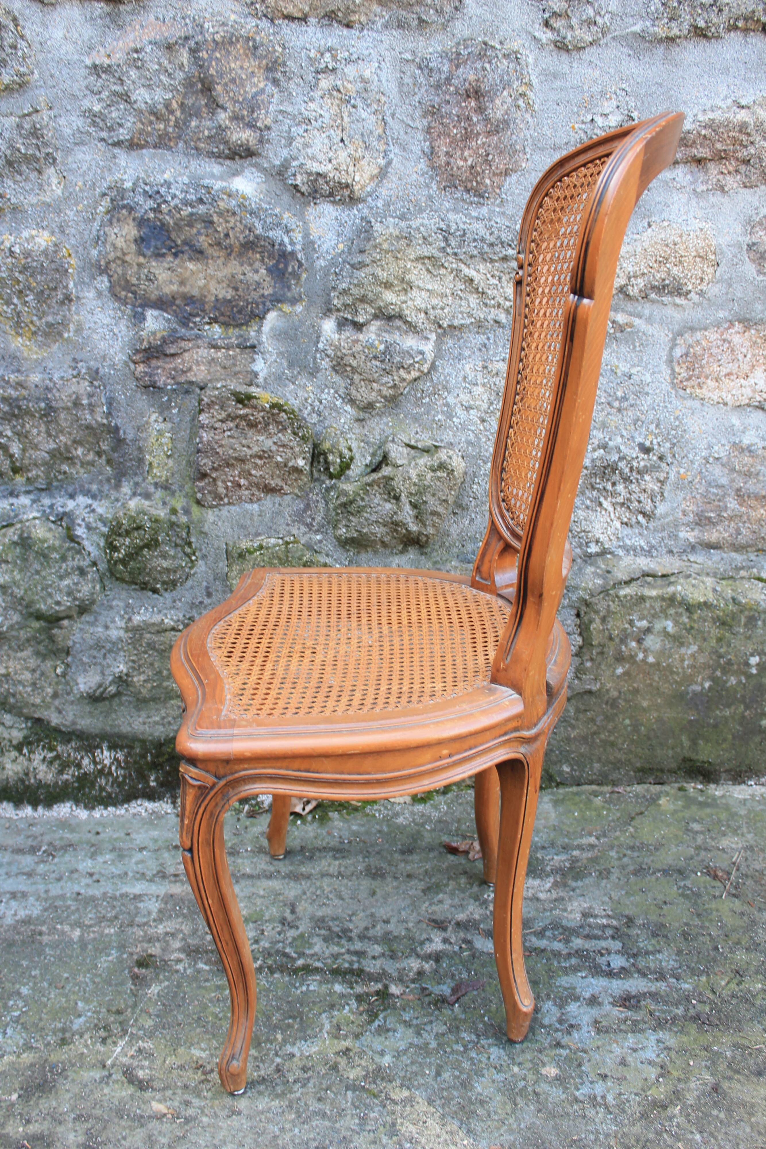 Set of 6 regency chairs