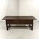 Table basse espagnole brutale antique des années 1880.