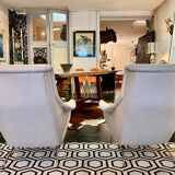 Paire de fauteuils Guy Besnard
