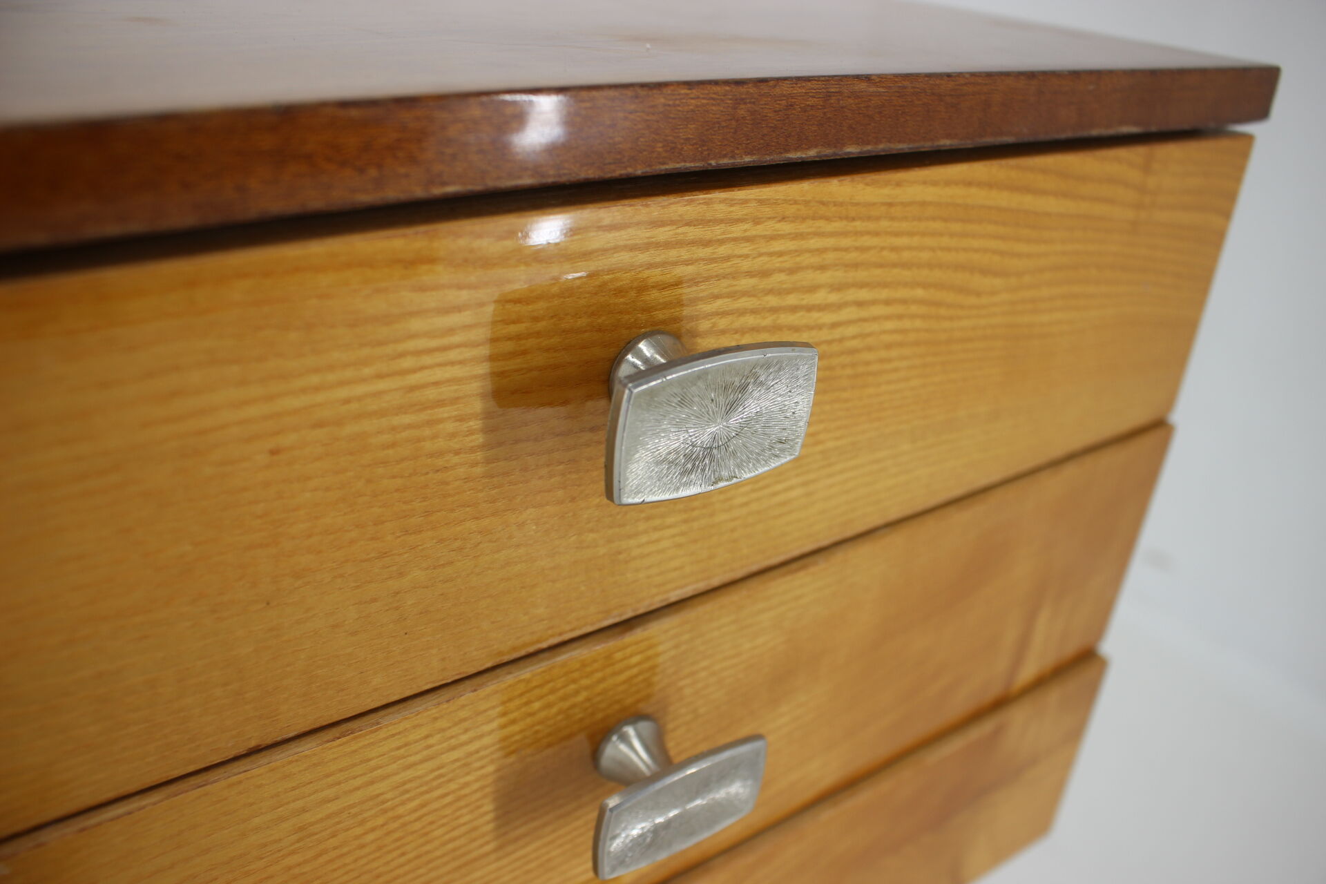 1970s Pair of  Bedside Tables by UP Zavody, Czechoslovakia