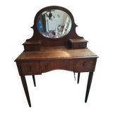 Dressing table with mirror