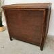 Commode vintage en rotin et cannage