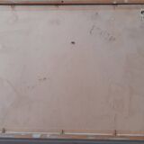 Old painting "Etretat upstream cliff"