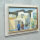 Stig Wernheden, Scandinavian Modern Landscape, 1960s, Oil on Canvas, Framed