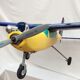 Modèle l’avion vers 1980 années avec moteur à l’essence en plastique dimension H-25cm- L-105- Pr-170