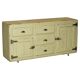 Buffet vintage de stockage à froid circa 1940 avec ferrures originales