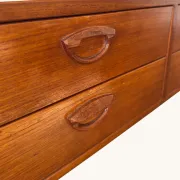 Danish wall system with drawer unit — Kai Kristiansen for FM Furniture