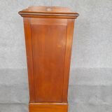 Filing cabinet with curtain and art nouveau desk