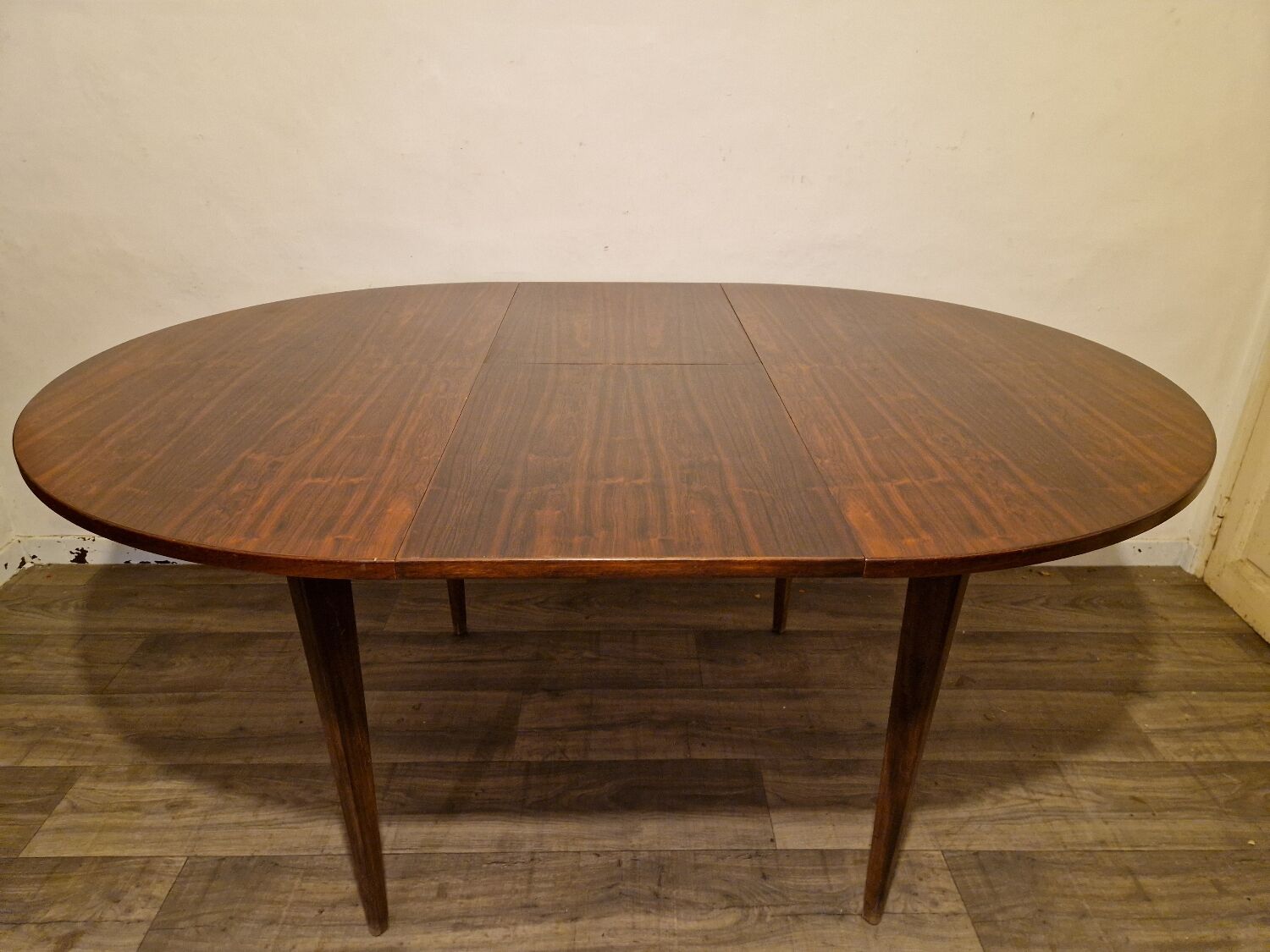 Scandinavian rosewood dining table