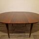 Scandinavian rosewood dining table