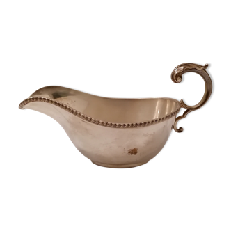 Silver metal saucière