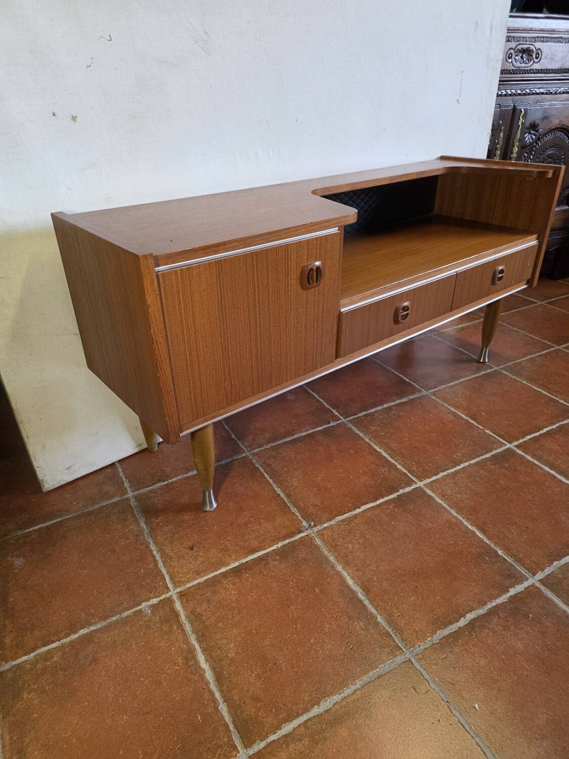 1960s teak Scandinavian enfilade