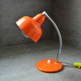 70s desk lamp orange