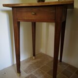 Table d'appoint bois ancienne