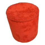 Tamtam-style pouffe with fur
