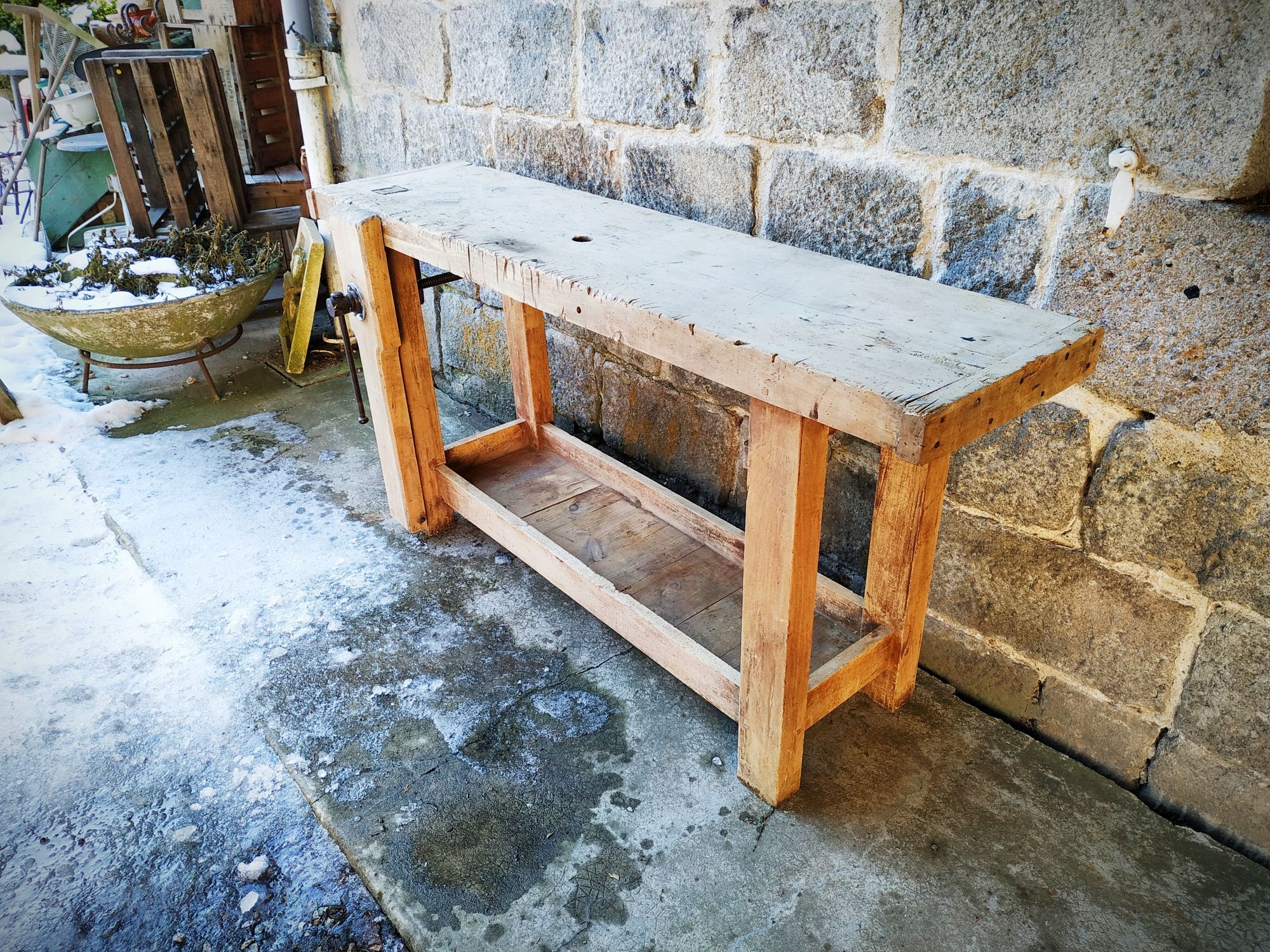 Old workbench 162 cm