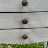Bedside, lacquered wood worker