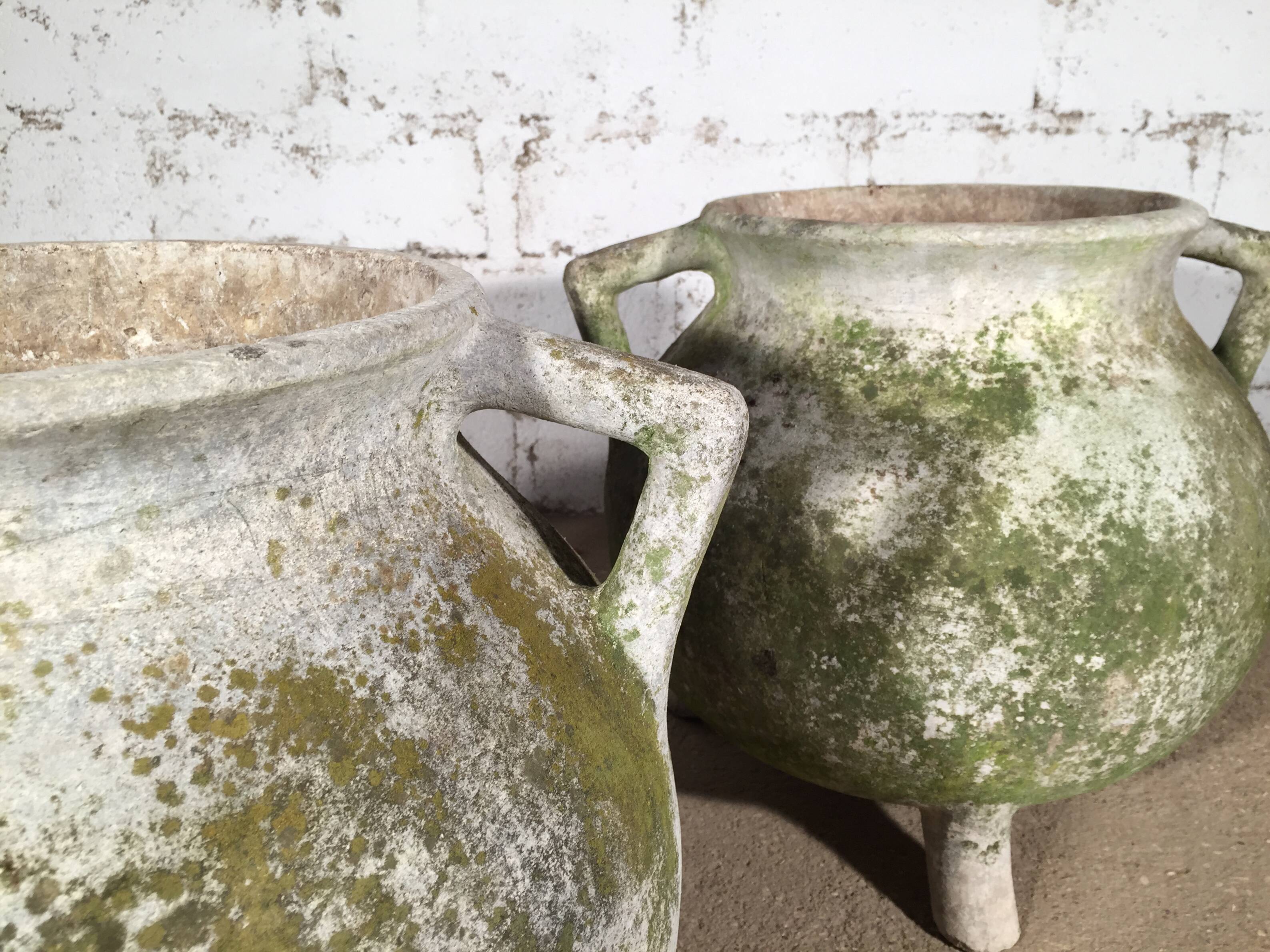 Fiber cement planters from the 60s