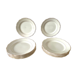 12 Gien vintage dessert plates