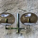 Pair of Amilux space age wall lights, 1970s