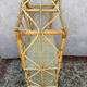 Rattan shelf Chinese hat from the 1960s Sweden