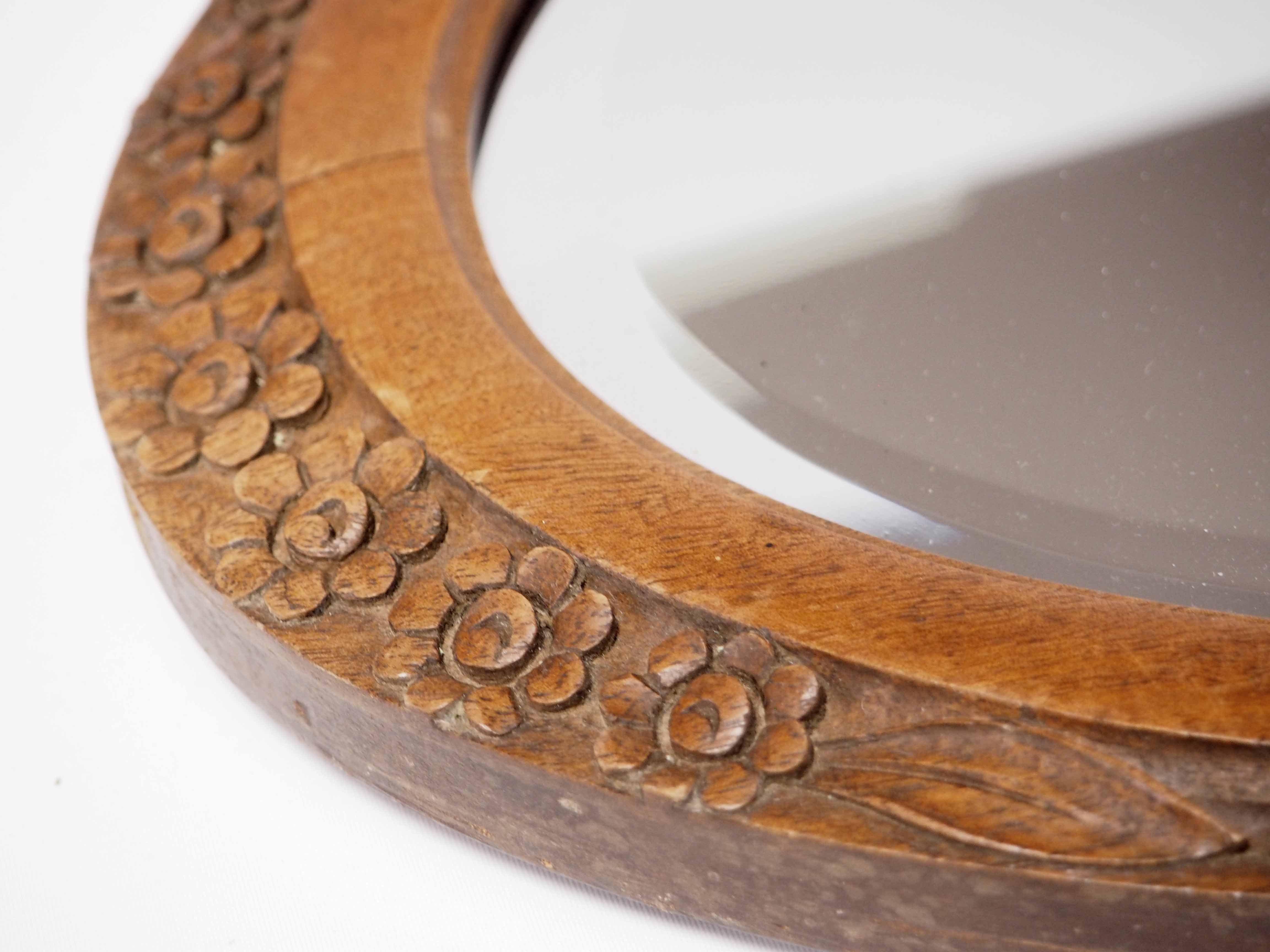 Art Deco beveled mirror