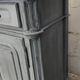 Grey patina furniture with three doors and three drawers