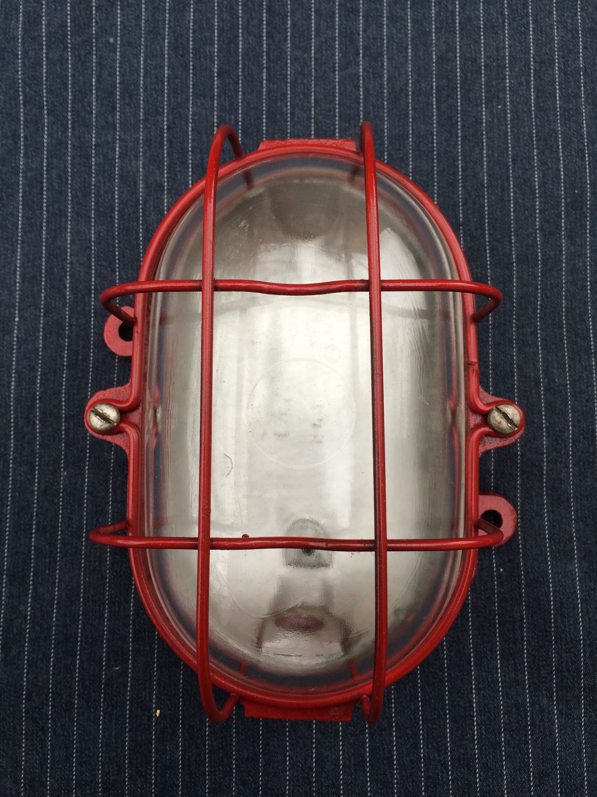 2 industrial wall lamps