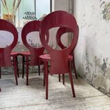Set 6 chaises bistrot Baumann modèle Mouette