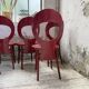 Set 6 chaises bistrot Baumann modèle Mouette