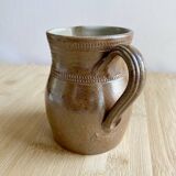 Antique stoneware pitcher / France