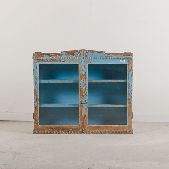 Vitrine étagère murale vintage