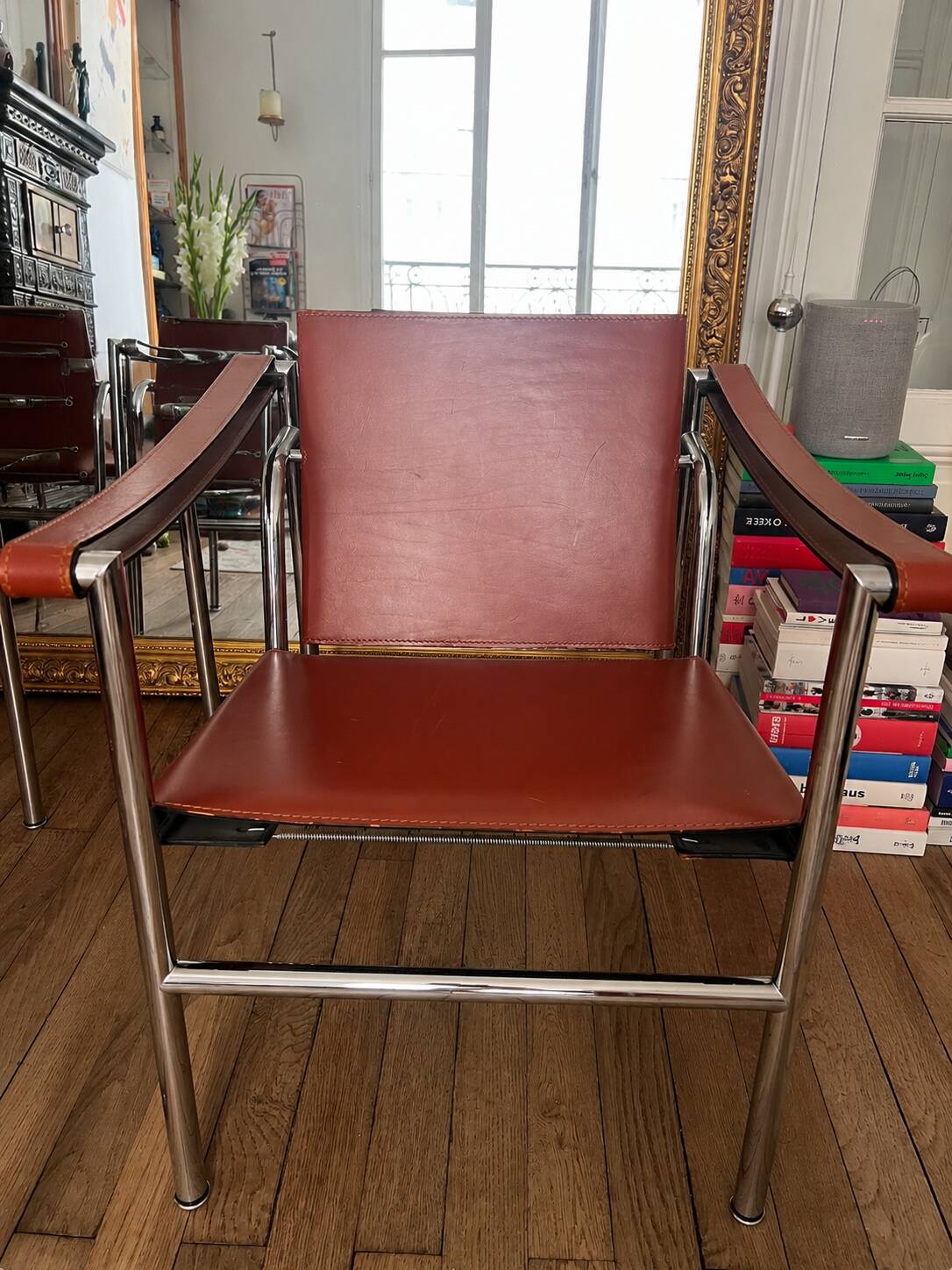 Pair of LC1 Armchairs by Le Corbusier for Cassina, 1990s